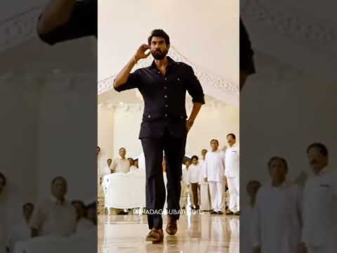 Rana Daggubati | Attitude 😎 | Nene Raju Nene Mantri #ranadaggubati