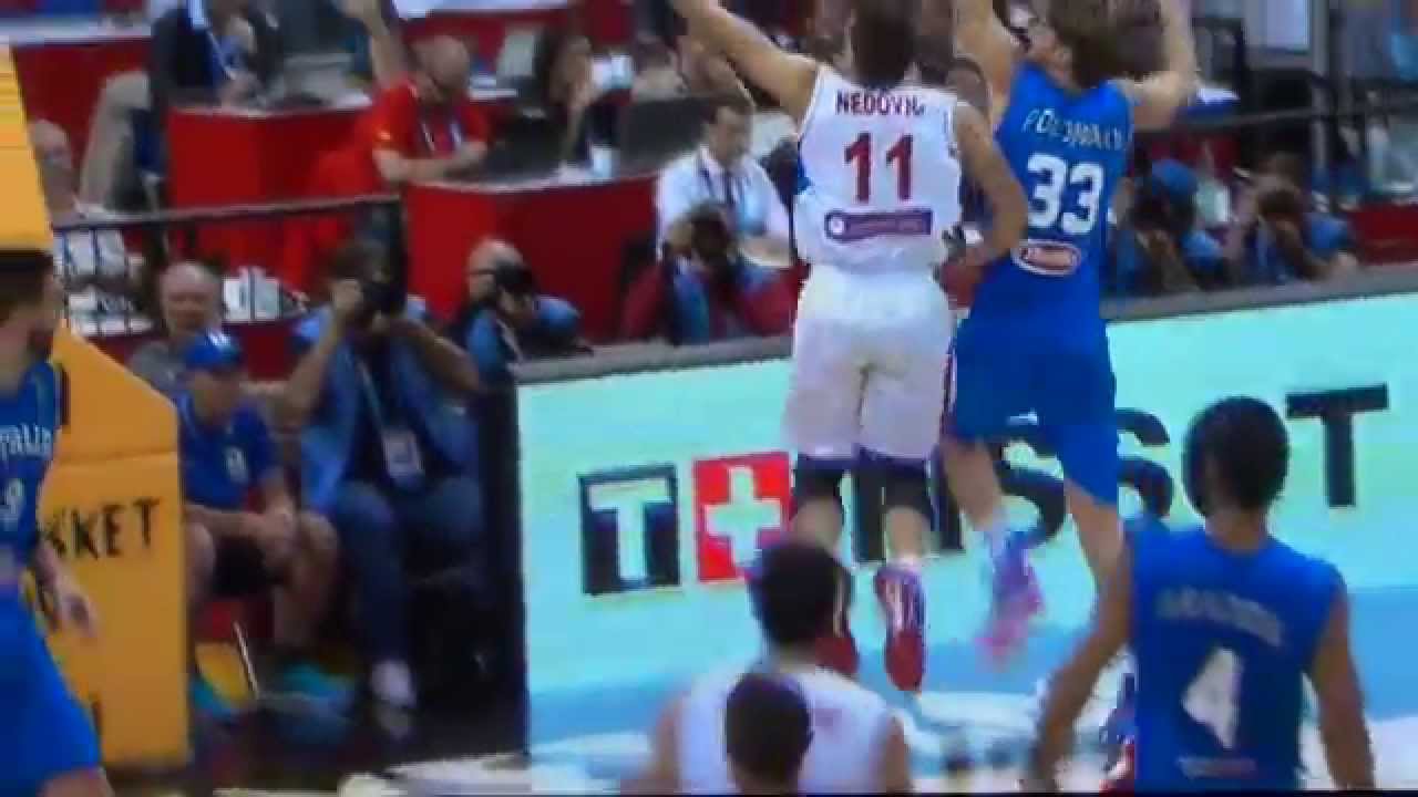 Achille Polonara's Block on Nedovic with Commentary by Flavio Tranquillo