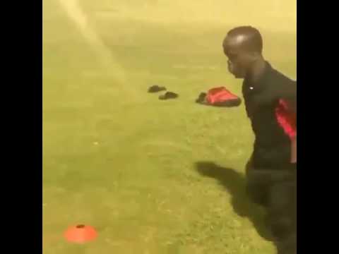 WATCH: midget falls after trying to run through obstacles