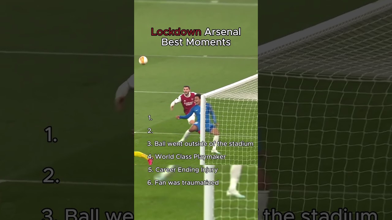 Lockdown Arsenal Funny Moments 😂