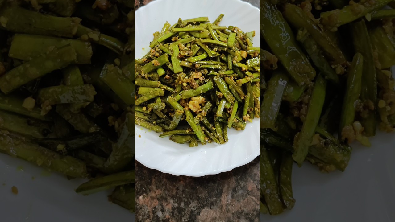 सोप्या आणि चविष्ट गवारीची भाजी 🥗