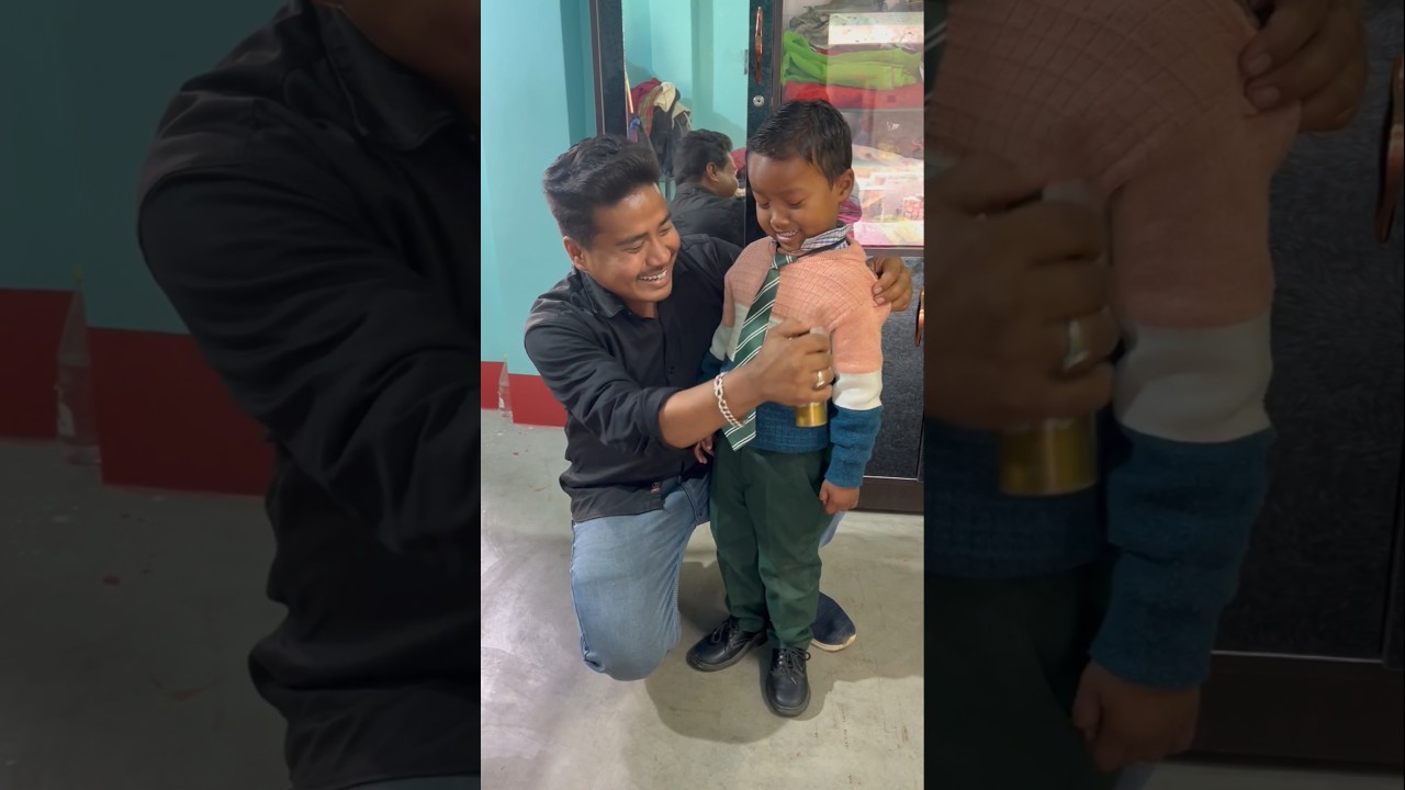 School Program: Who All Join with Kids? ππ #Funny #Viral #Shorts