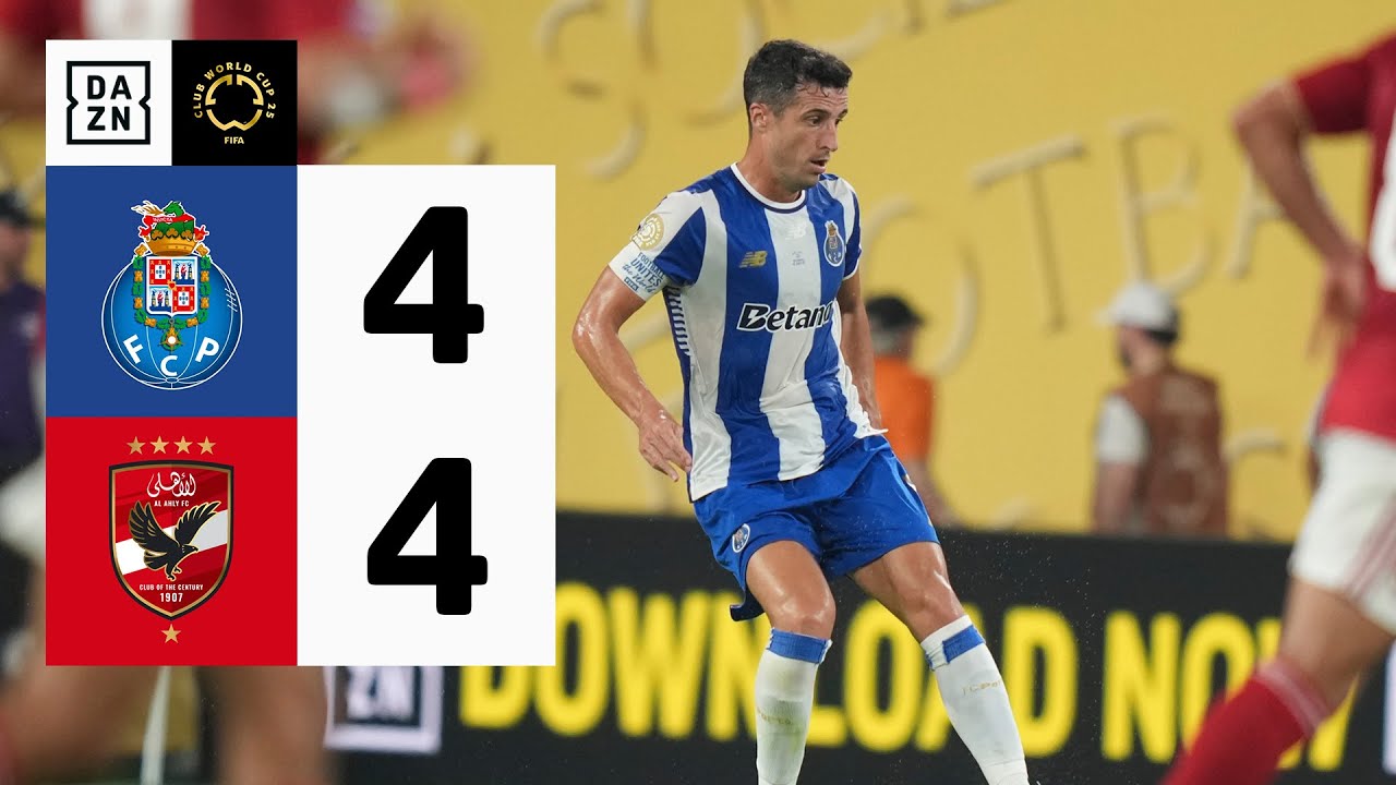 FC Porto vs Al Ahly FC 4-4 | Exciting Highlights & Goals | FIFA Club World Cup 2025 ⚽