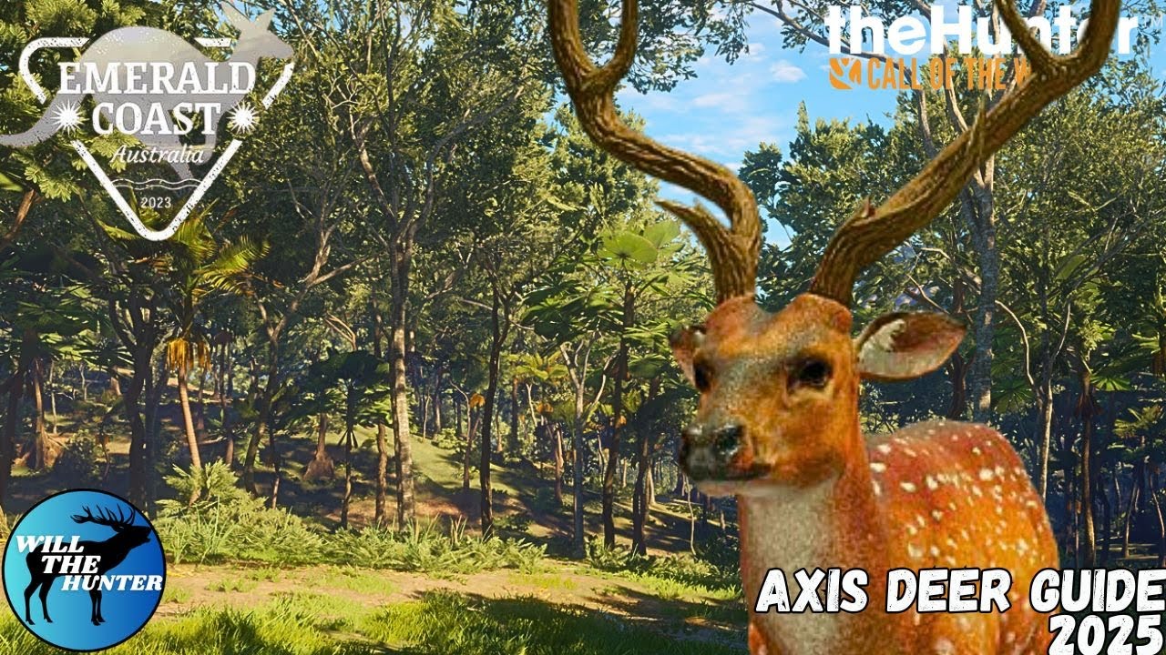 Emerald Coast Axis Deer Guide | TheHunter 2025 🦌