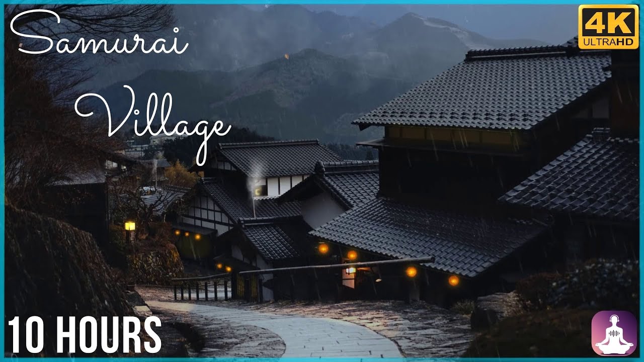 Samurai Village: 10-Hour Japanese Meditation & Music 🎶