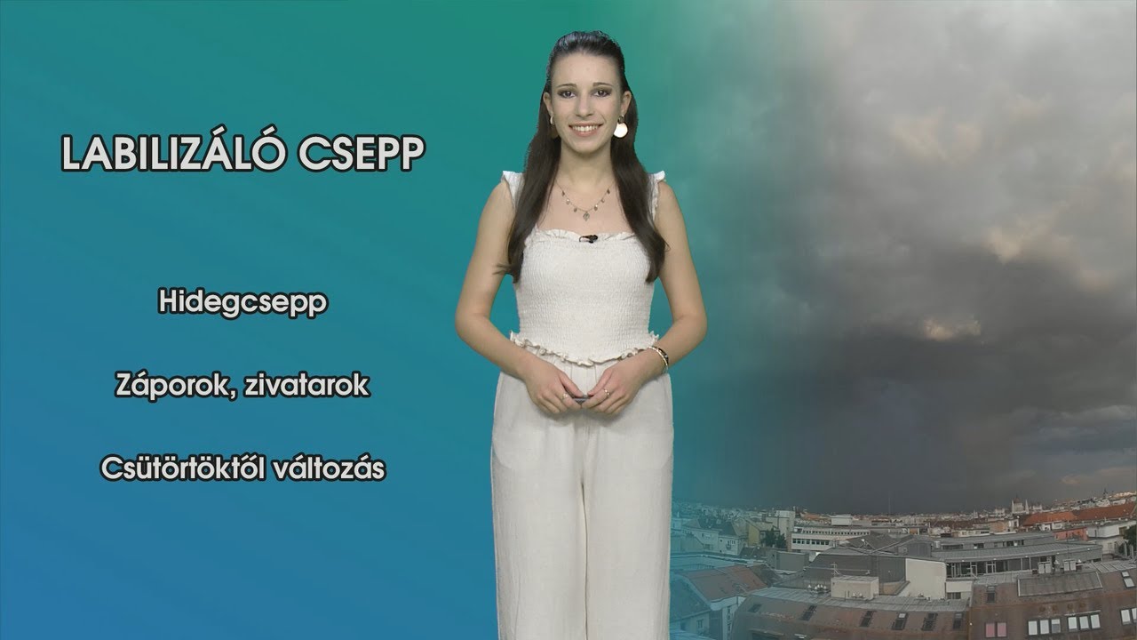 Hidegcsepp okoz záporokat és zivatarokat 🇭🇺