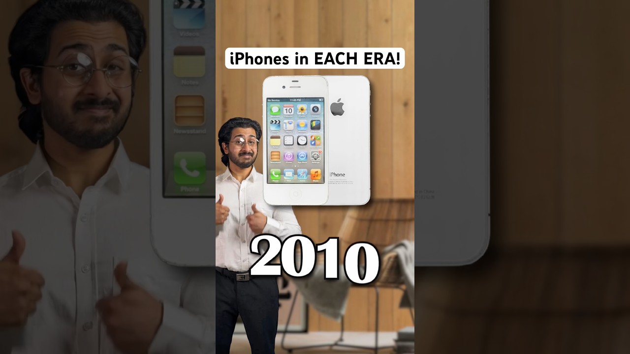 iPhones in EACH ERA!