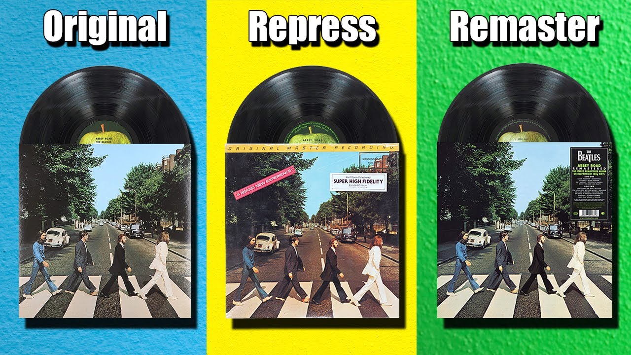Pressing, Repressing & Remastering Explained 🎶
