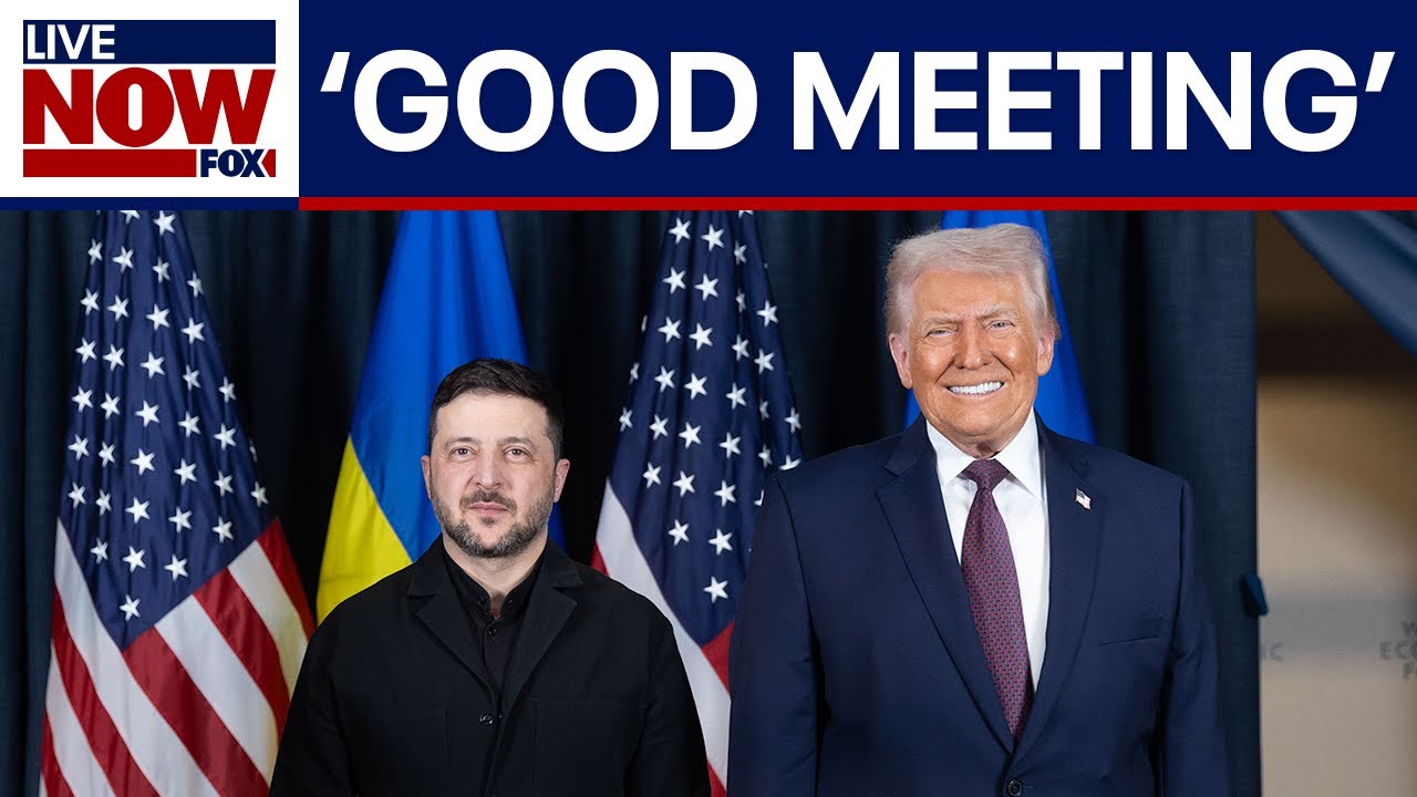 Zelenskyy Speaks After Meeting Trump at WEF 🇺🇸