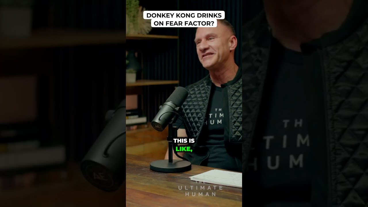 Donkey Kong Drinks on Fear Factor? 🍹