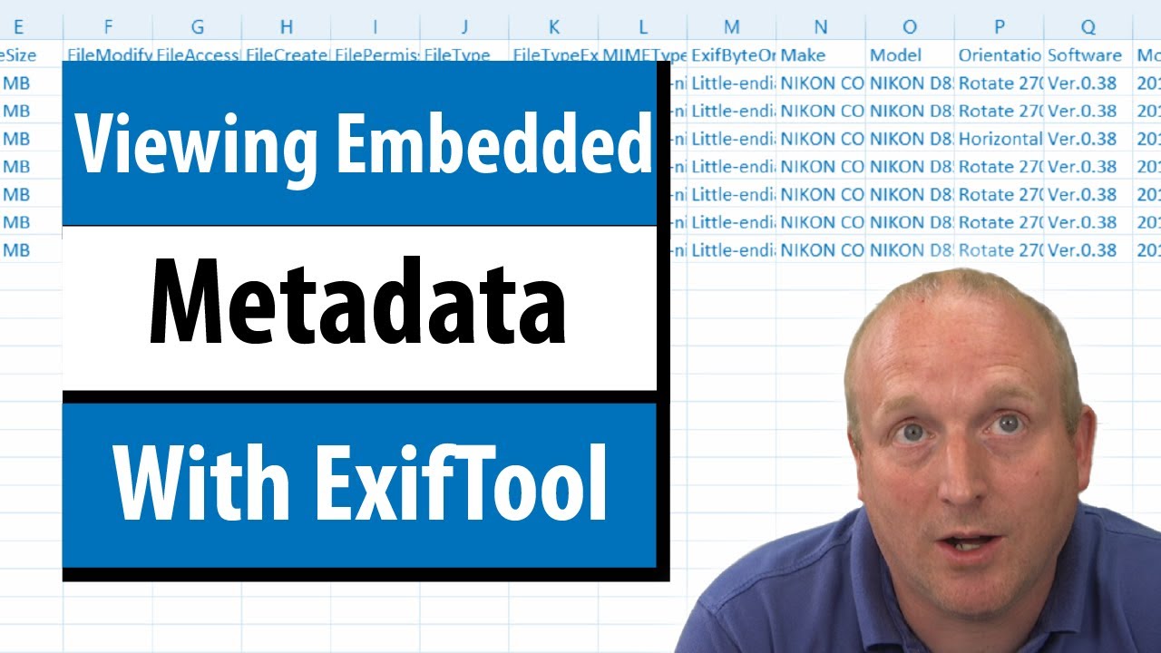 Viewing Metadata with Exiftool: Windows 10 Demonstration