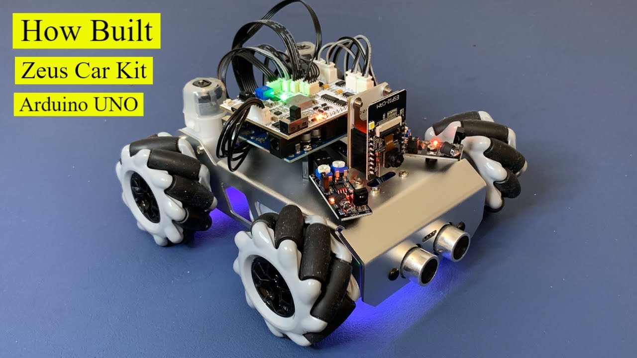 Build the SunFounder Zeus Car Kit with Arduino UNO 🚗