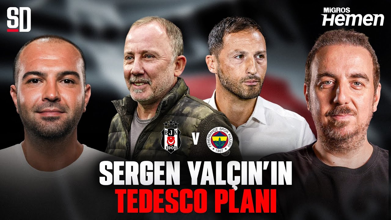 Rafa Silva'nın Derbideki Muhtemel 11'i ve Sergen Yalçın, Tedesco, Abraham Tartışması ⚽