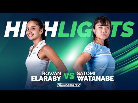 🇪🇬 Elaraby v Watanabe 🇯🇵 | U.S. Open Championships 2024 | RD2 HIGHLIGHTS