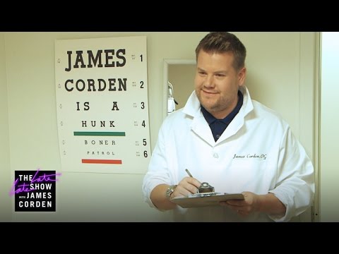 James Corden Visits LensCrafters for a Break 😊