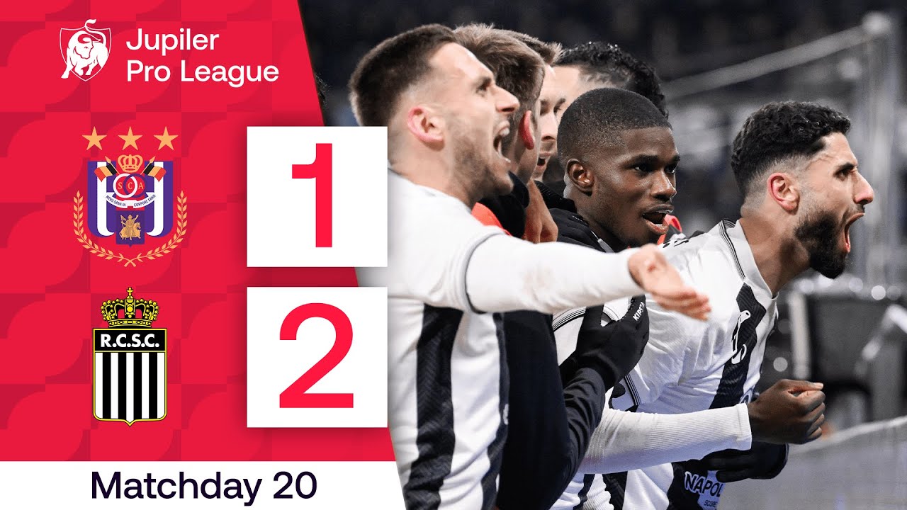 RSC Anderlecht vs Sporting Charleroi Highlights ⚽