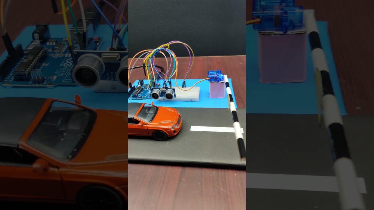 DIY Automatic Toll Gate with Arduino Uno 🚗 | Easy Tutorial & Full Video Guide
