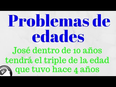 Problemas de edades