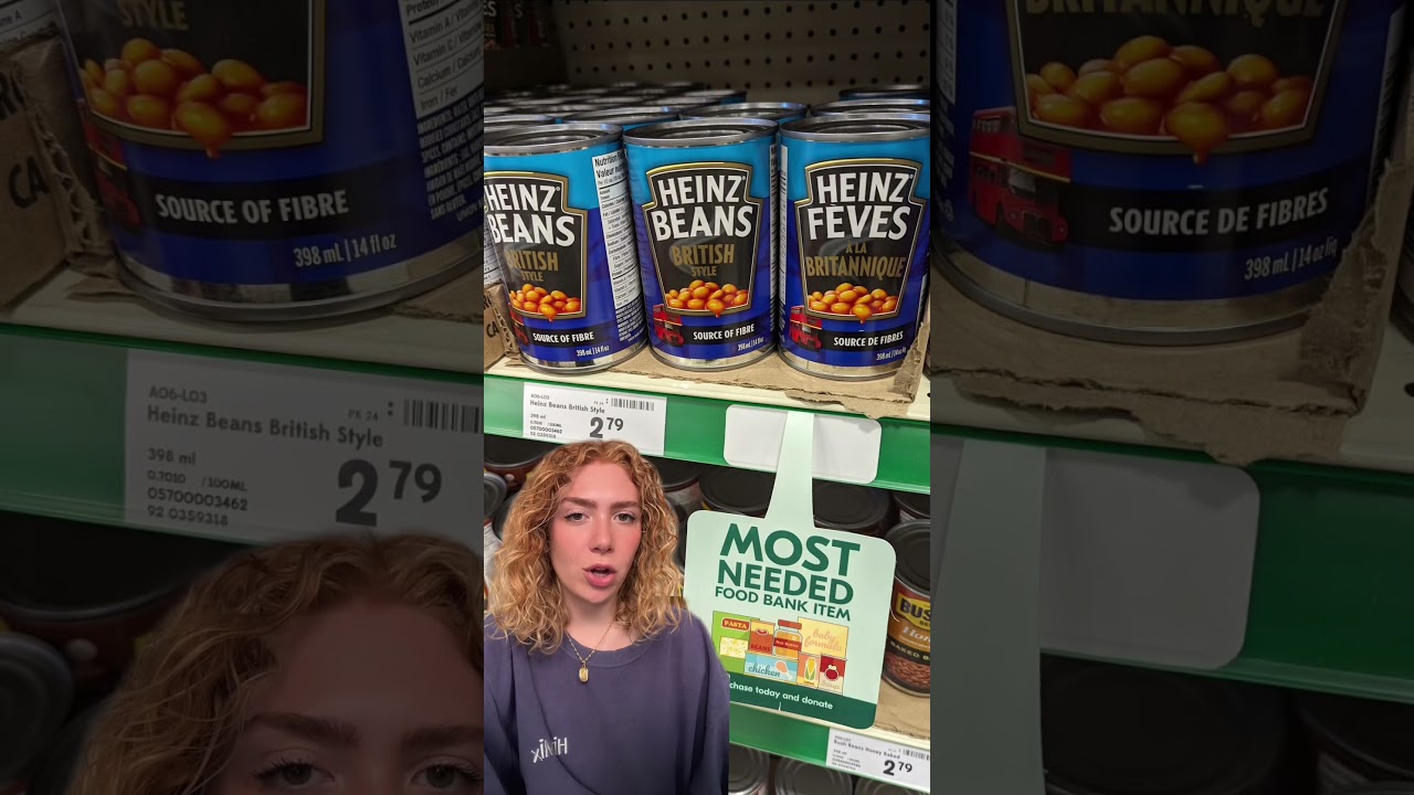 An Ontario Sobeys sign about 'most needed' food bank items has people upset #ontario #sobeys #food