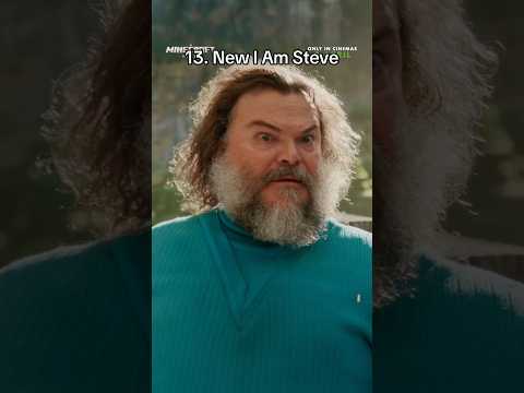 BEST MINECRAFT MOVIE QUOTES RANKED‼️🗣️🔥