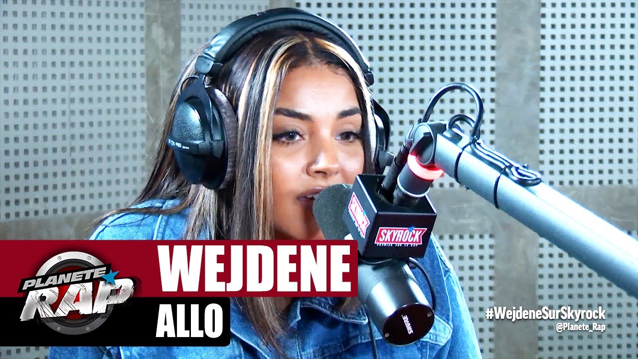 Wejdene Performs 'Allo' Live on #PlanèteRap 🎶