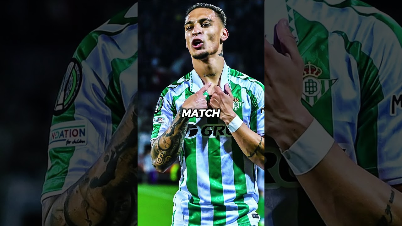Antony's Stunning 30-Yard Free Kick Propels Betis to the Final! ⚽