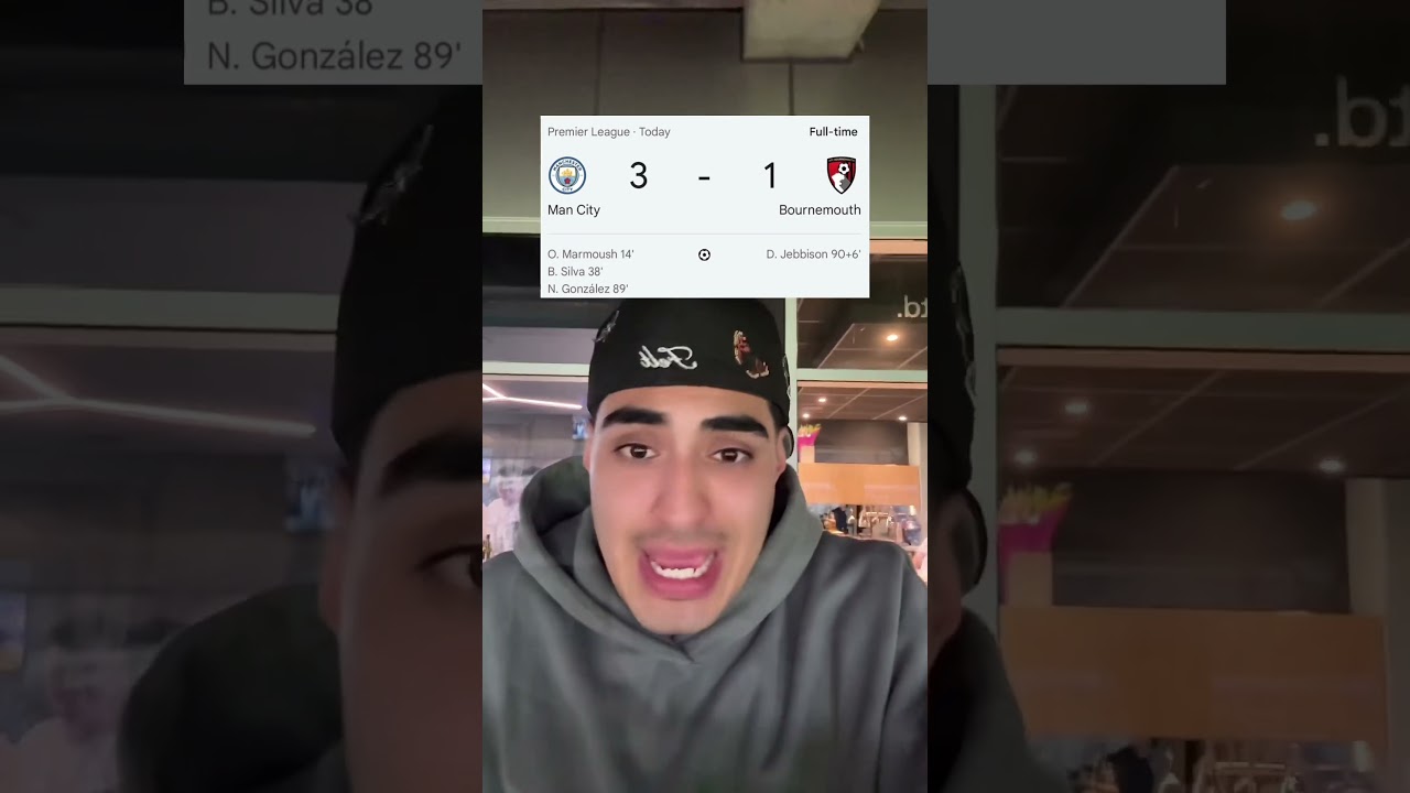 Man City vs Bournemouth: Exciting Premier League Clash ⚽