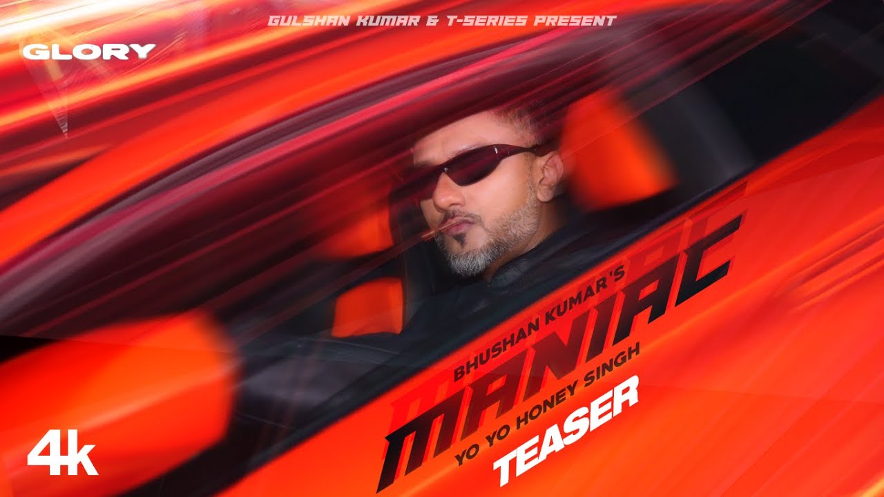 YO YO HONEY SINGH - MANIAC (TEASER) | GLORY | BHUSHAN KUMAR