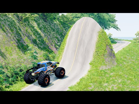 Mobil vs Bumps #13 - BeamNG Drive