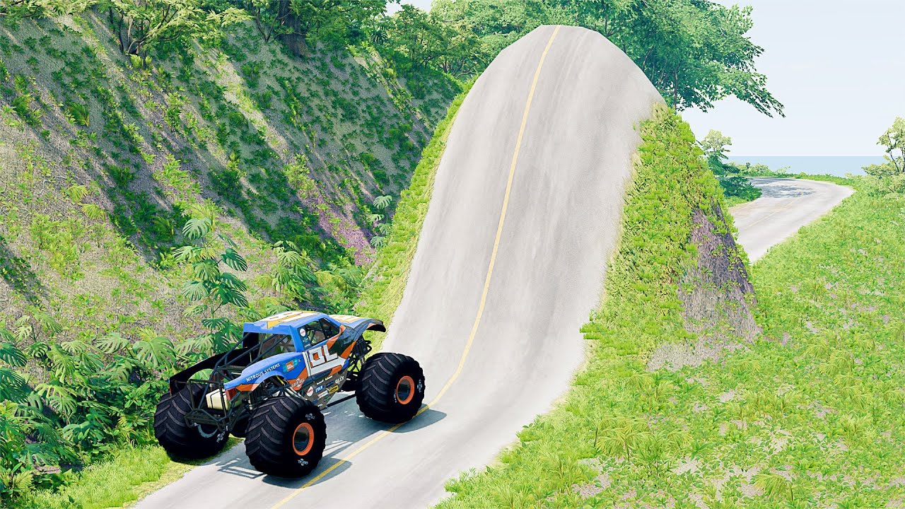 Mobil vs Bumps #13 - BeamNG Drive 🚗