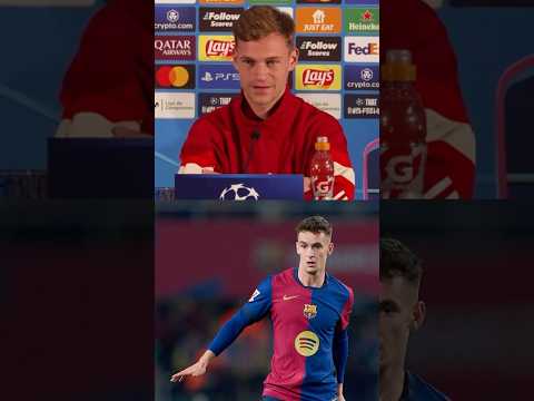 PREGUNTO A JOSHUA KIMMICH POR MARC CASADÓ, ¿CREE QUE SE PARECEN? | PREVIA BARÇA - BAYERN