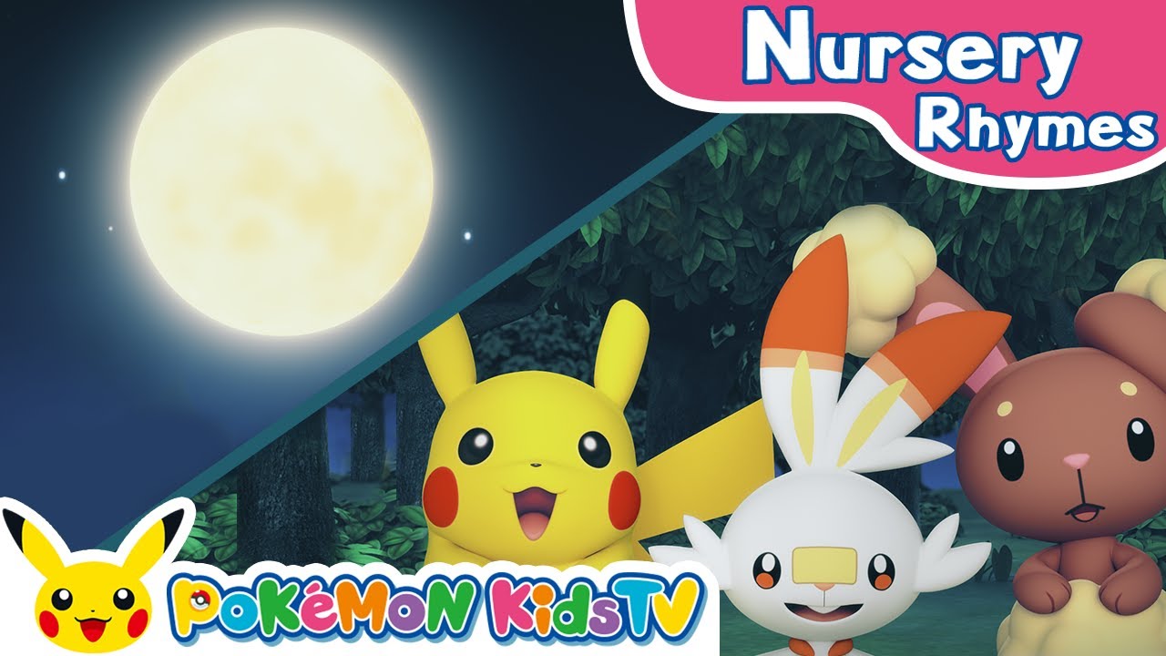 Jumping Pokémon Fun Under the Moon 🌕