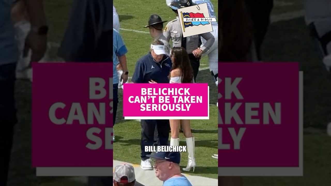 Bill Belichick's Casual Pregame Gesture Sparks Rumors About UNC's Seriousness ๐
