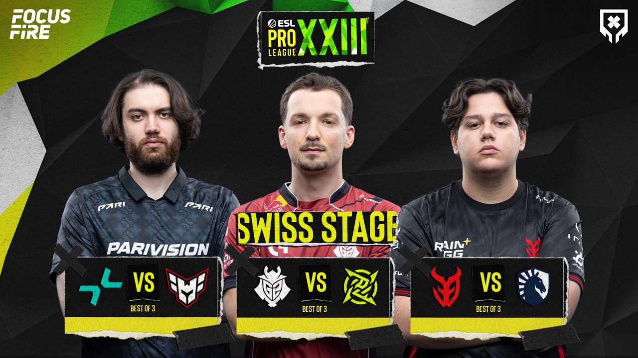 ESL Pro League S23 Day 5: Liquid vs 3DMAX 🎮