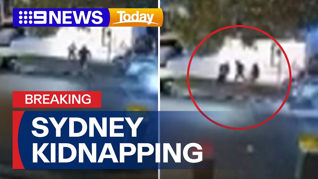 Shocking CCTV Footage of Sydney Man's Alleged Kidnapping 🚨