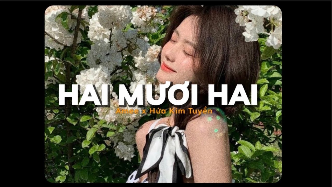 Hai Mươi Hai (22) - AMEE ft. Hứa Kim Tuyền x Quanvrox | Official Lyric Video (Lo-Fi Version)