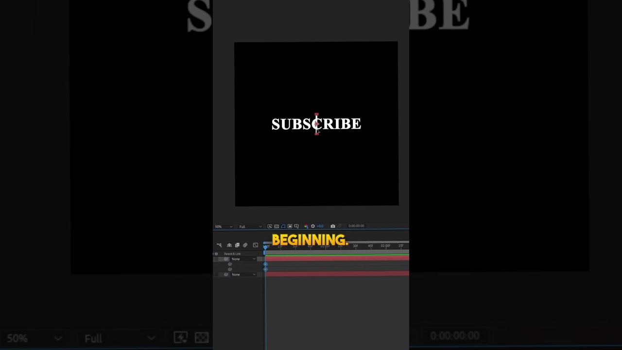 Watermark Reveal Animation in After Effects π¬