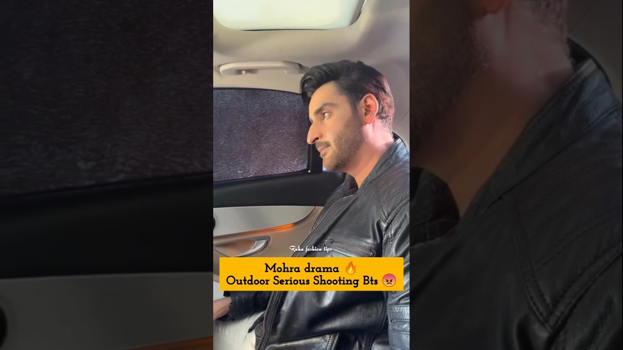 Mohra Drama Outdoor Shooting BTS 🎬