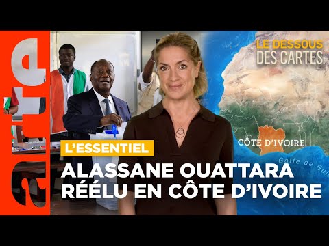 Côte d'Ivoire : les cartes de Ouattara | L'Essentiel du Dessous des Cartes | ARTE