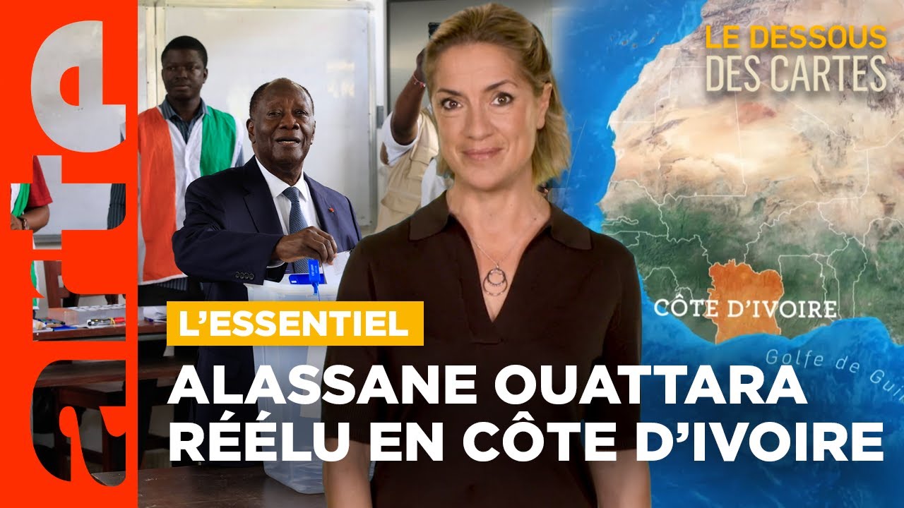 Côte d'Ivoire : Analyse des stratégies d'Alassane Ouattara | L'Essentiel du Dessous des Cartes | ARTE
