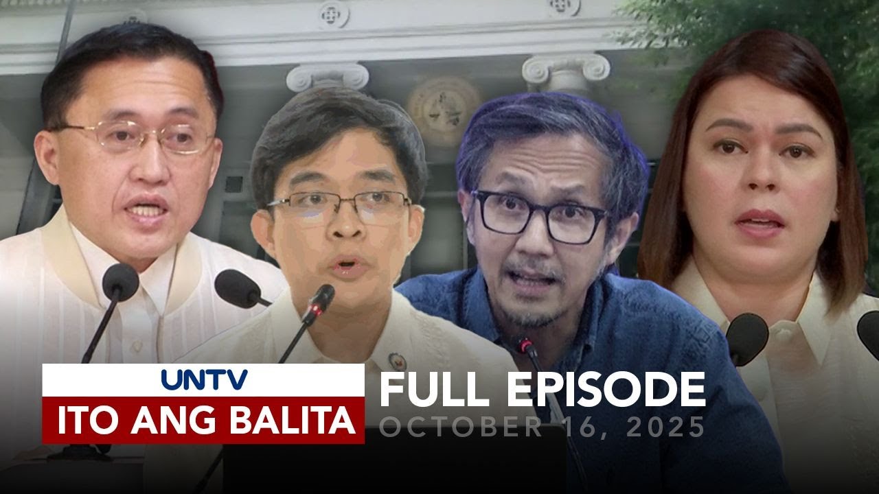 UNTV: VP Sara's Flood Control Anomaly Allegation | Oct 16, 2025