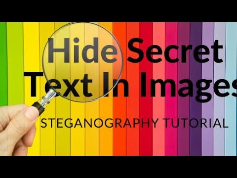 Hide Secret Text in Audio or Image (Practical)