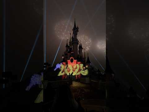 2024-2025 New Years Eve Fireworks Disneyland Paris