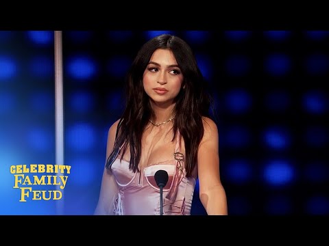 This never happens on Celebrity Family Feud.