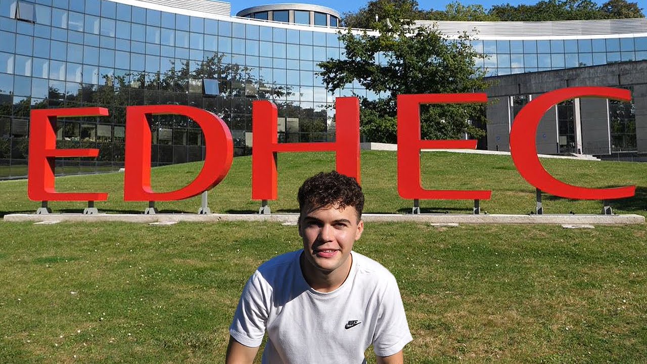 Visite de l'EDHEC, mon école de commerce 📚