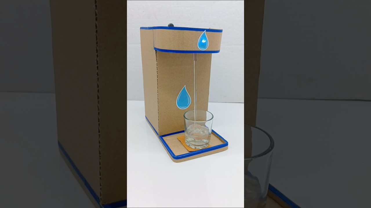 Science Expo Model: Automatic Water Dispenser 💧