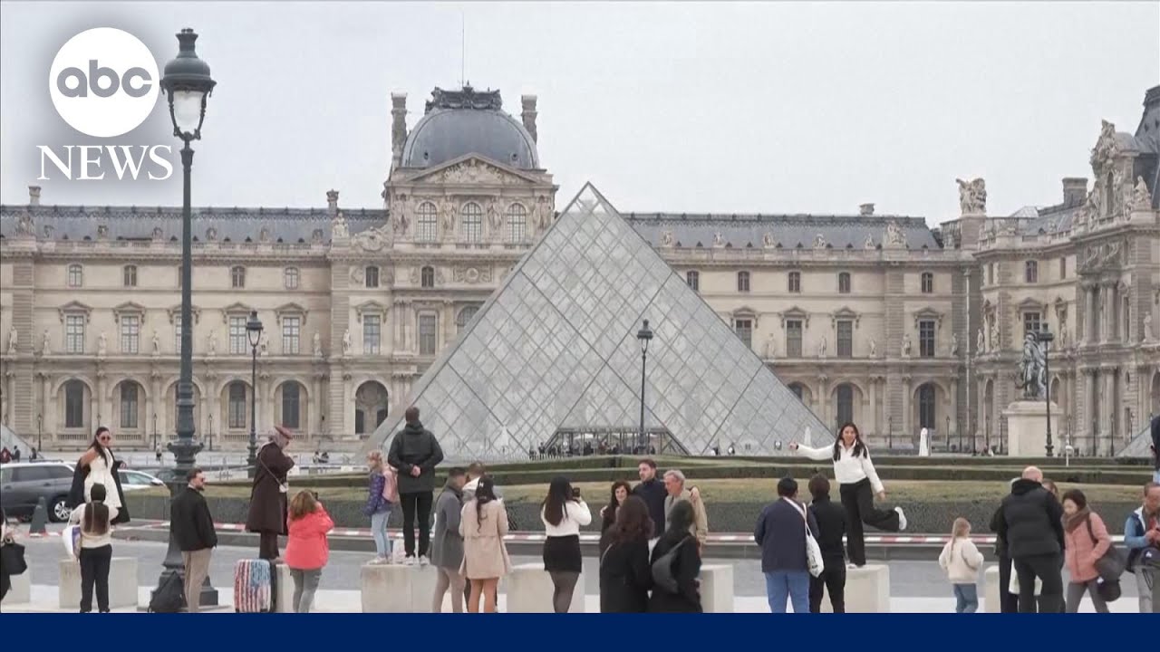 4th suspect connected to Louvre robbery arrested, along with 3 others: Authorities
