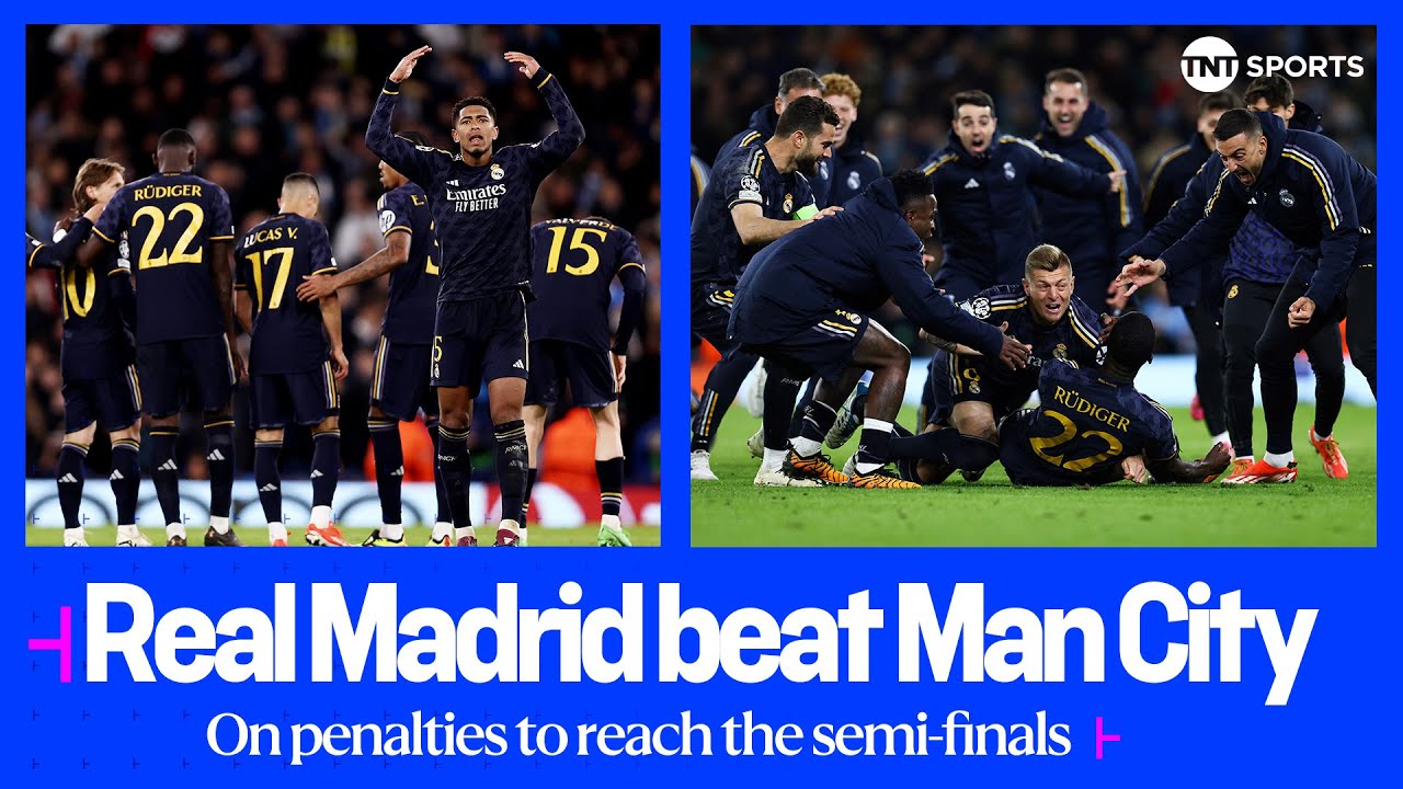 Real Madrid Wins Penalty Shootout vs Man City ⚽