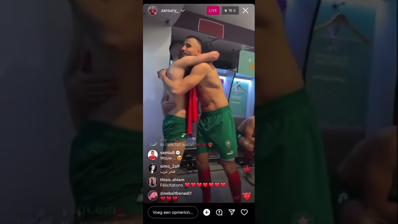 Moroccan Players Singing DYSTINCT - Ghazali ft Bryan MG