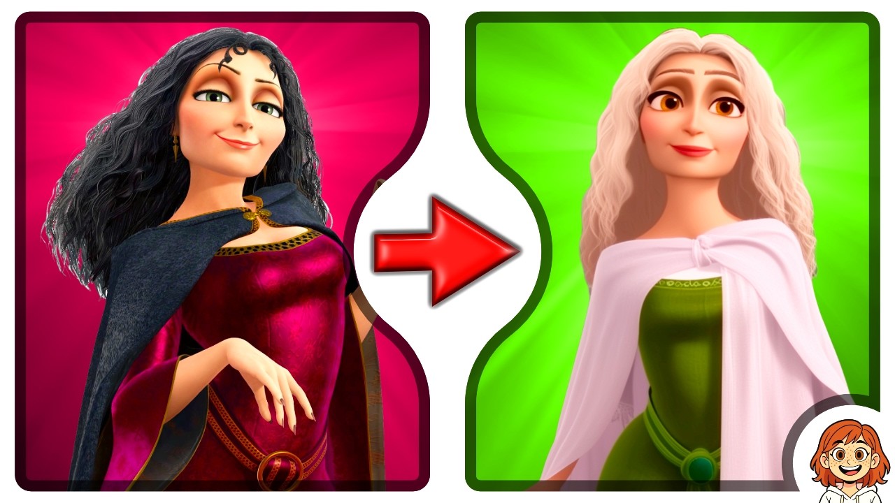 Disney Villains as Their Opposites 🤔